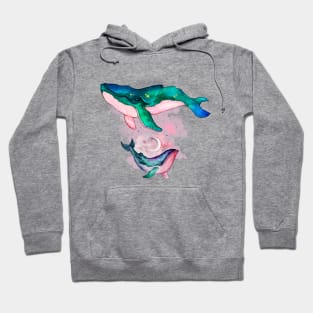 Whales in the Sky Hoodie